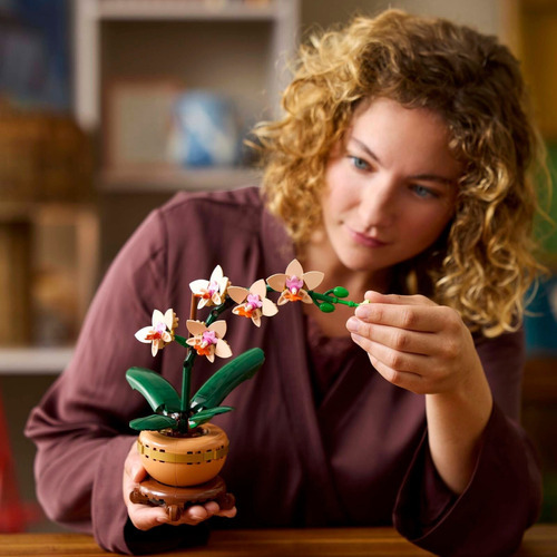 Lego Botanical - Mini Orquídia - 10343 - 274 Peças