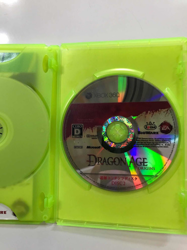 Jogo Xbox 360 Dragon Age Origins Japonês Raro Mídia Física (Usado)