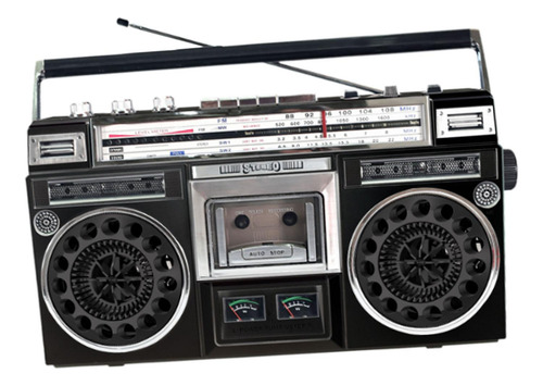 Cassete Player Gravador Cassete Para Mp3 Conversor Preto