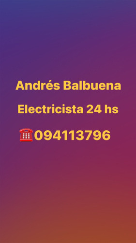 Electricista 24hs. Tres Cruces, Punta Carretas, Pocitos, Etc