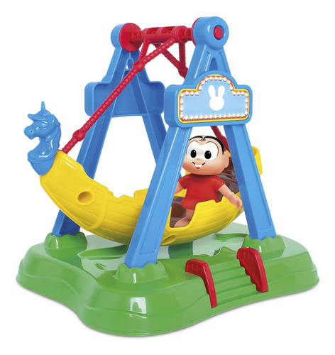 Mini Barco Viking Infantil Turma Da Monica Com Boneca