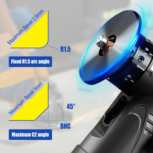 Herramienta De Biselado Neumática Portátil, Mini Máquina