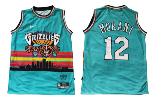 Camiseta De Basket Nba De Los Grizzlies Memphis Ja Morant. 