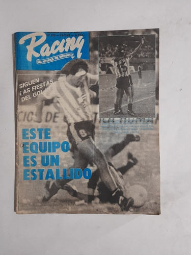 Revista Racing 252.final Ida Octogonal Racing 4 Atlanta 0