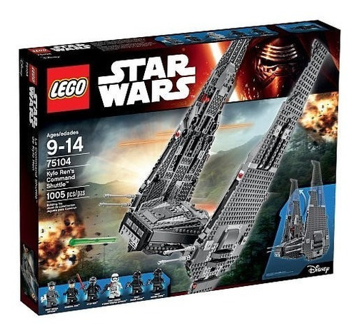 Todobloques Lego 75104 Star Wars Kylo Ren's Command Shuttle!