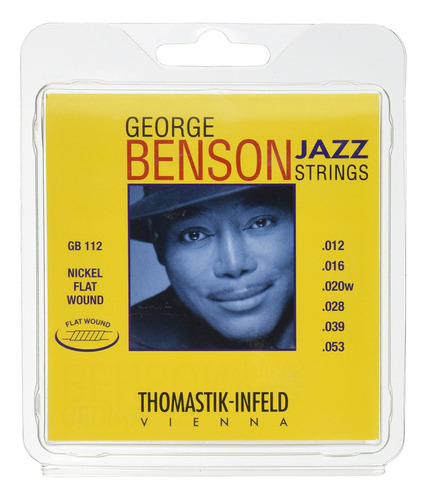 Thomastik-infeld Gb112 jazz Cuerdas De Guitarra: George B