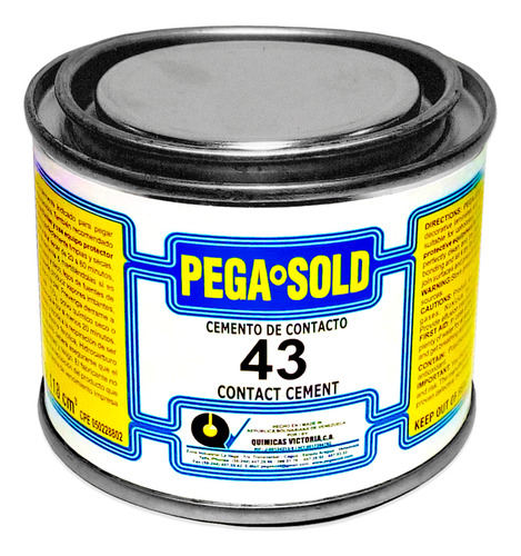 Cemento Contacto/pega N° 43-1/32 Degl 118ml Pega Sold