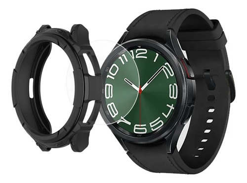 Capa Bumper Case Moldura Pelicula Para Galaxy Watch 6 47mm
