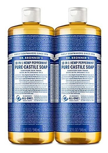 Esponja De Baño Dr. Bronner's - Jabón Líquido Pure-castil