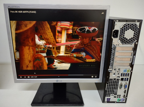Imagem 5 de 5 de Kit Computador Hp I5 Ddr4+ Monitor 15+mouse+teclado