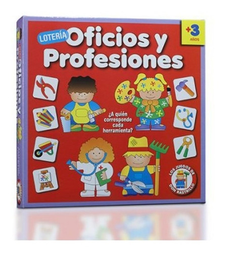 Lotería Infantil Oficios Y Profesiones Art. H314