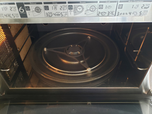 Microondas Whirlpool 6 Jt359 Crisp Grill Acero Inox. 31 L. (Usado)