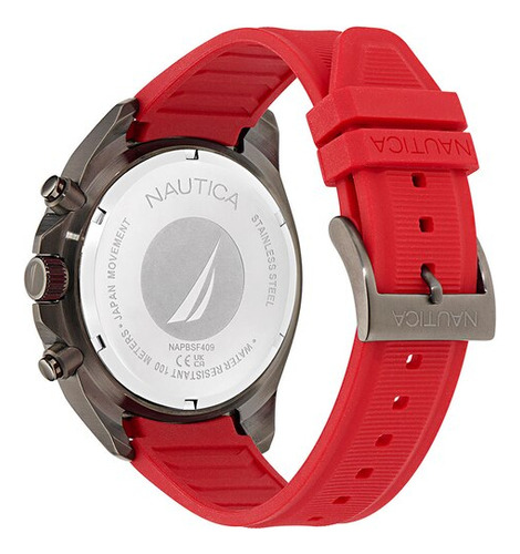 Reloj Nautica Moda Modelo: Napbsf409 Correa Rj Ne Si Ac An