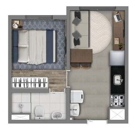 Imagem 16 de 20 de Apartamento À Venda No Bairro Água Branca - São Paulo/sp - O-19884-33120