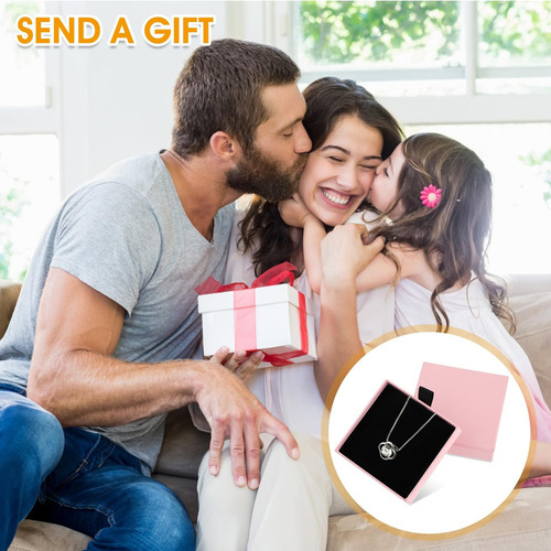 2 Piezas Caja De Regalo De Joyería Pulsera Cajas De Regalo C