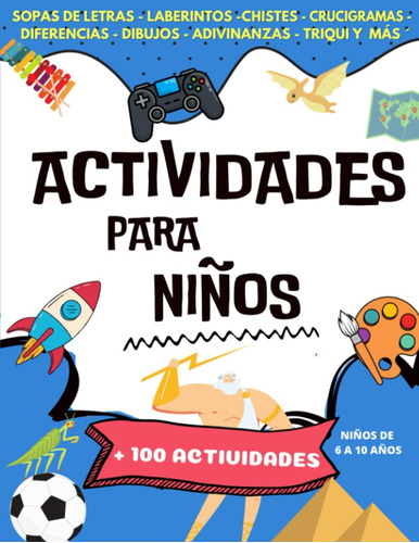 Libro: Actividades Para Niños: Dieviértete Aprendiendo (span