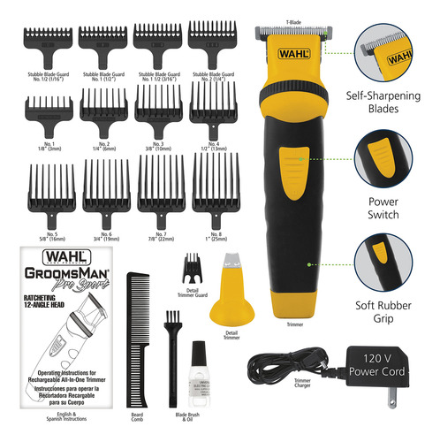 Trimmer Wahl Lifeproof Recargable Número 09953-1601 Para Bar