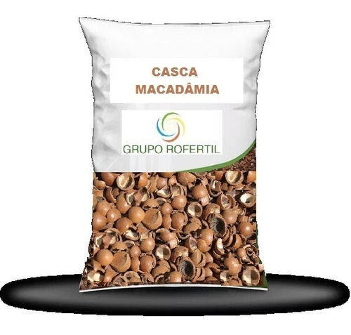 Casca De Macadâmia Para Orquídeas  02kg