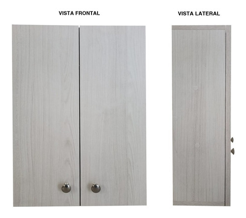 Imagen 3 de 9 de Mueble Flotante Para Baño Moderno 40 X 60 Cm