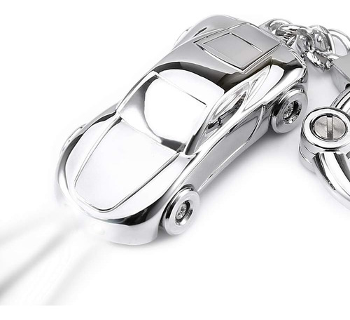W Llavero Creativo Para Coche Linterna Modos Luces Led