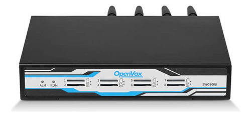 Gateway Gsm Openvox Swg-3008g 8 Sims Celulares Call Center