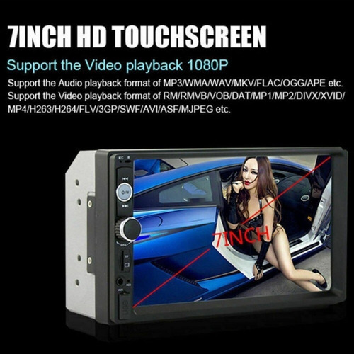 Radio Android 7 Pulgadas Radio 2 Din Pantalla Android 7010b