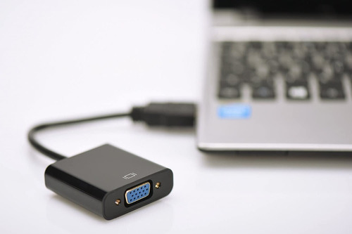 Imagen 3 de 7 de Adaptador Conversor Convertidor Hdmi Macho A Vga Hembra