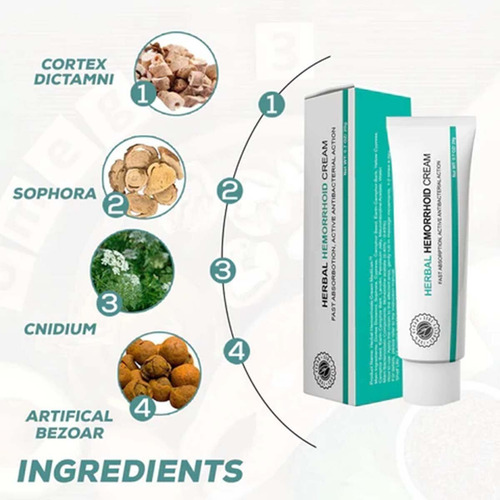 - Crema Para Hemorroides A Base De Hierbas China Pomada,