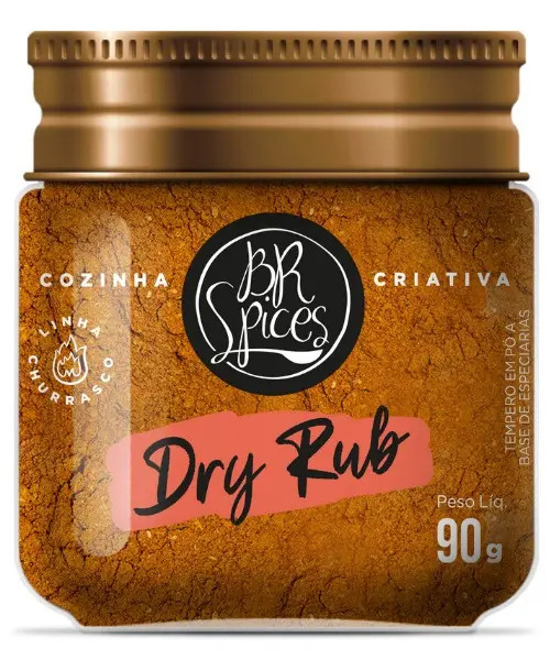 Tempero Pote BR Spices Dry Rub 90g