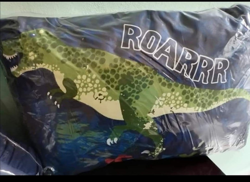 Almohada Doble Vista Rex, Cojin Luminoso Y Cobertor Ligero