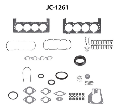 Juntas Motor Completa Gmc C8500 Topkick 2003-2009 8.1v