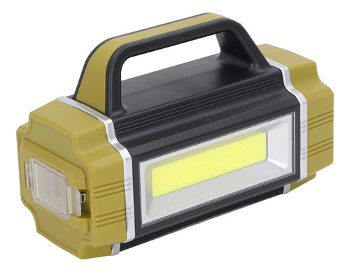 Linterna Solar Con Iluminación Frontal Y Lateral De 6 Marcha