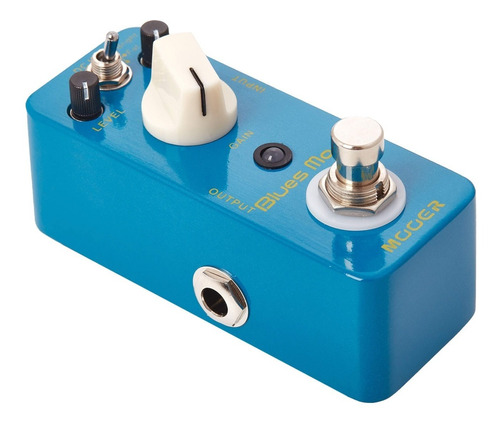 Pedal De Efecto Mooer Blues Mood Overdrive Para Guitarra