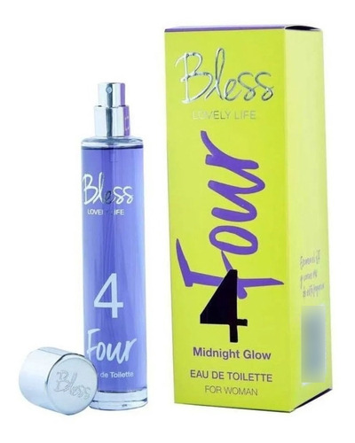 Bless Lovely Life Midnaight Glow 4 Four Edt X 50ml