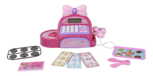 Caixa Registradora Infantil Com Acessórios Dinheiro Bbr Toys