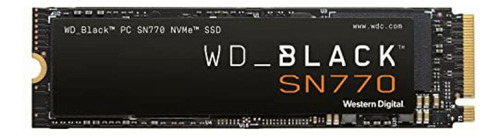 Wd_black 1tb Sn770 Nvme Unidad De Estado Sólido Interna