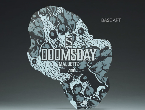 Doomsday Dc Comics Sideshow Maquete Edição Colecionador