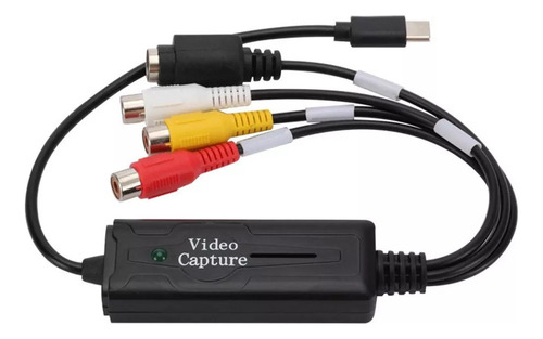 Conversor Rca Para Usb Tipo C De Vigilância Por Vídeo