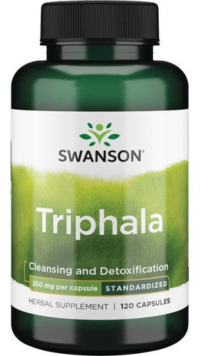 Triphala Limpieza Y Desintoxicación 250 Mg 120 Caps