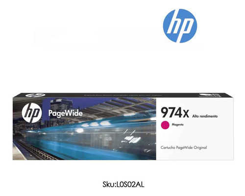 Cartucho De Tinta Hp 974x Original L0s02al Magenta