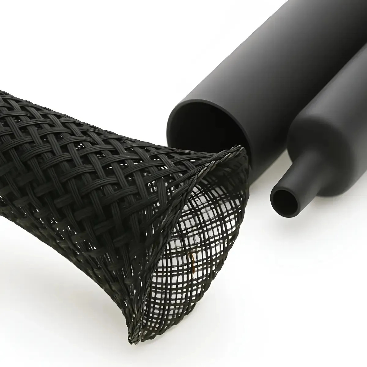 Malha Náutica 6-10-12-16mm X 5 Mts + Termo 8-12-18 X 50 Cms. Preto