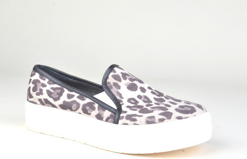Imagen 2 de 6 de Zapatillas De Cuero De Mujer - Slip-on Carmela - Ferraro