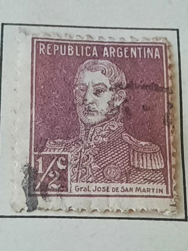 Estampilla Argentina San Martín 13445   (a3)