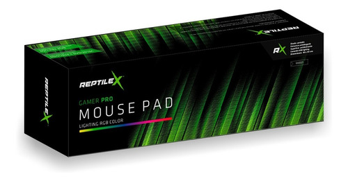 Mouse Pad Gamer 023 Iluminacion Rgb 35x25cm / Tecnocenter