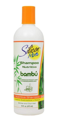 Champú Silicon Mix De Bambú 16 Oz
