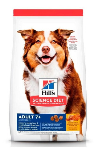 Hills Adulto 7+ Razas Medianas Y Grandes 12 Kg  Science Diet