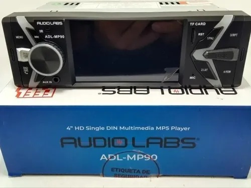 Estereo Pantalla Bluetooth + Cam Reversa Audiolabs Adl-mp90