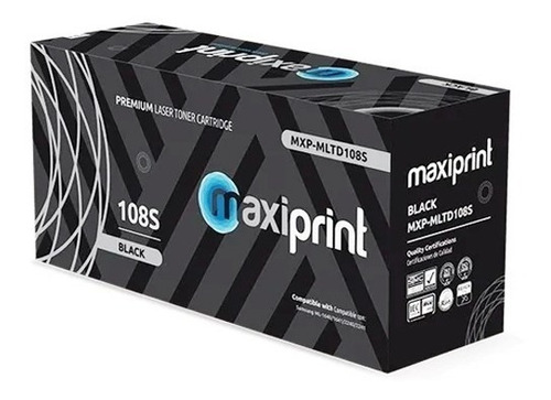 Toner Maxiprint Compatible Con Samsung Mxp-mltd108s (108s)mi