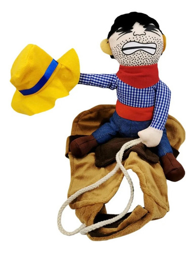 Fantasia Cowboy Roupa Para Cachorro Fofo Roupas De Cães Pets