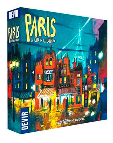 Juego De Mesa Estrategia Paris La Cite De La Lumiere Español